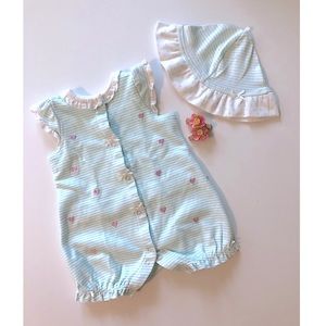 FINAL PRICE✼ Infant Romper/Onesie w/ Matching Hat